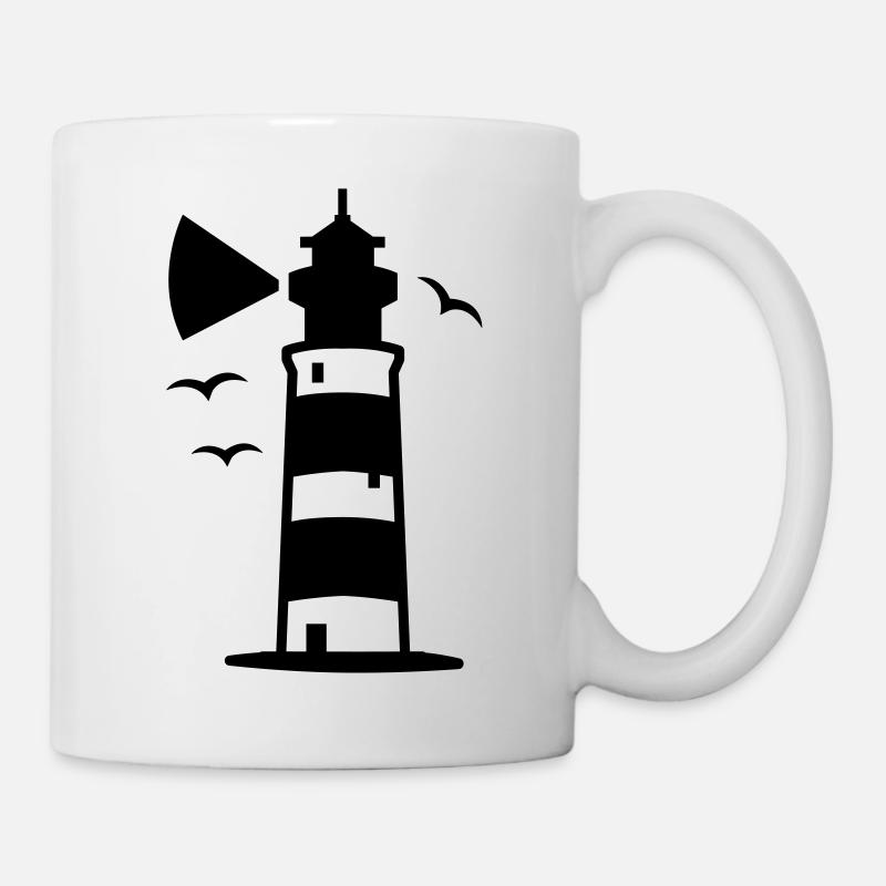 phare - Mug blanc - blanc