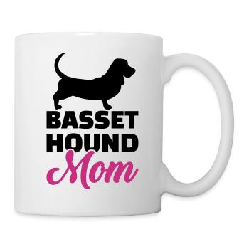 Basset Hound - Mug - white - Right