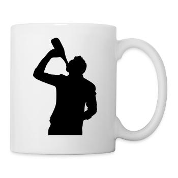 drinking boy - Tasse - Weiß - Rechts