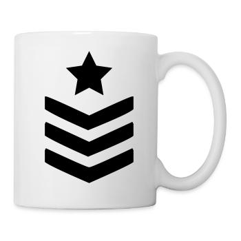 abzeichen - Tasse - Weiß - Rechts