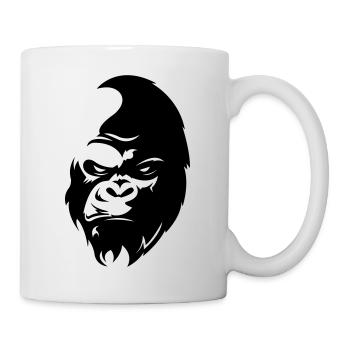 gorilla - Tasse - Weiß - Rechts