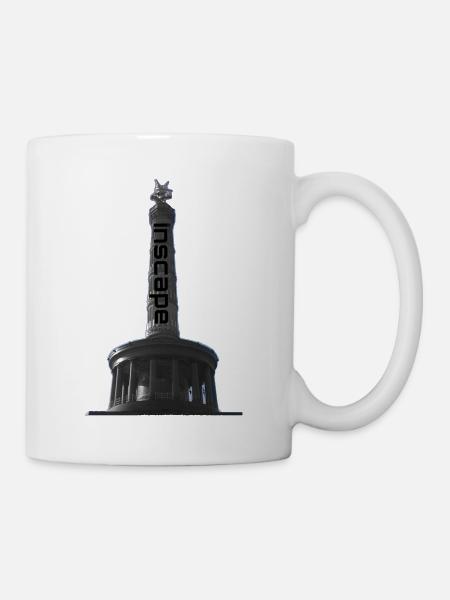 Siegessäule - Tasse - Weiß
