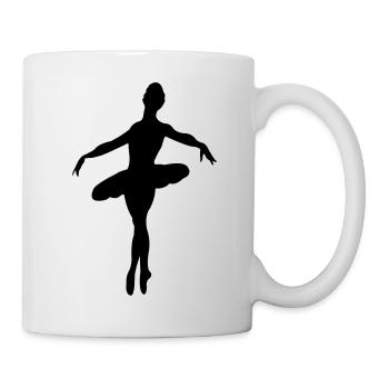 ballerina - Tasse - Weiß - Rechts