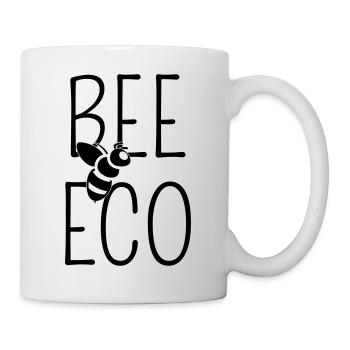 Bee eco 💚 Ecology - Bee - Ecological - Mug - white - Right