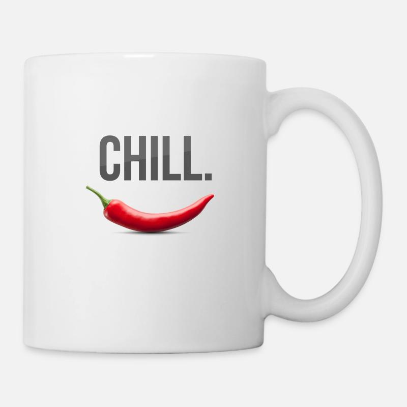 froid - Mug blanc - blanc