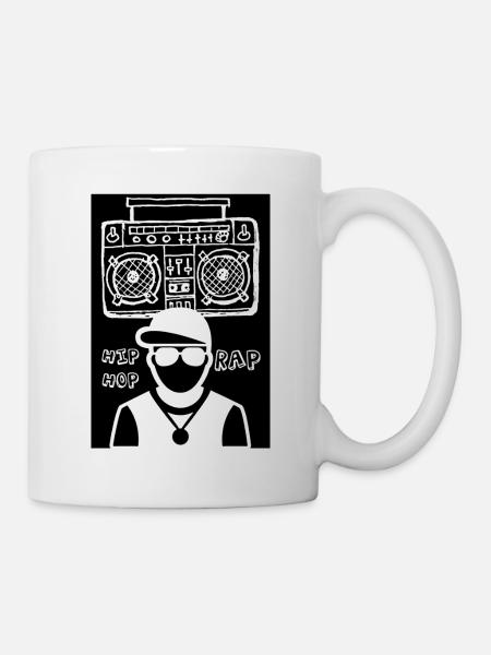 LE RAPPEUR et le système de son - Mug blanc - blanc