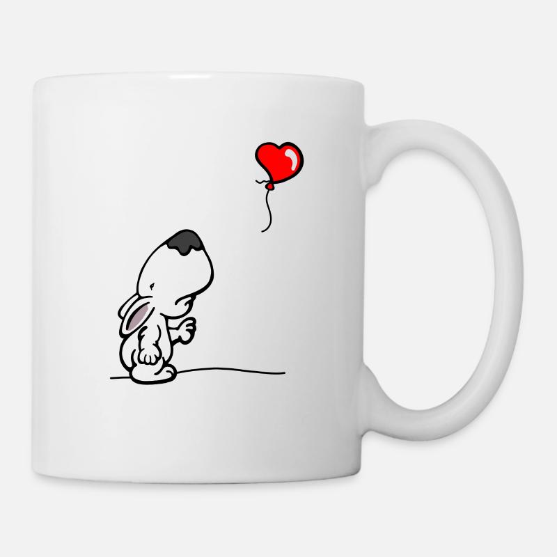 Bull Terrier Bank Say - Mug - white