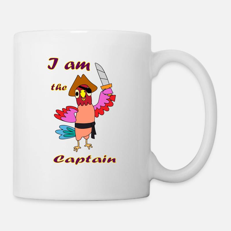 I am the Captain - Tasse - Weiß