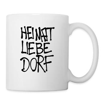 heimatliebe dorf - Tasse - Weiß - Rechts