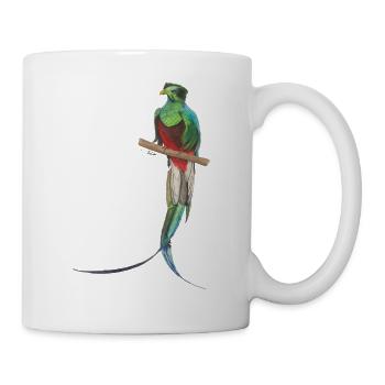 Quetzal Bird Bird of Paradise - Mug - white - Right