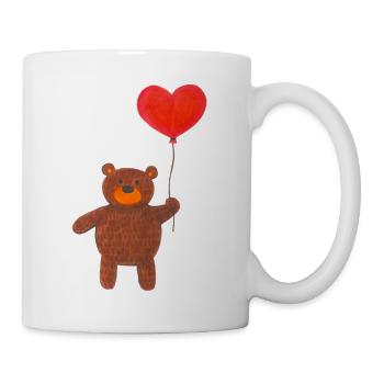 ours doux - Mug blanc - blanc - Droite