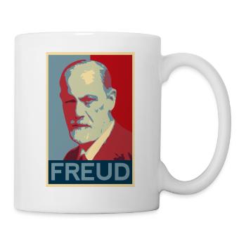 Sigmund Freud Motif - Mug blanc - blanc - Droite