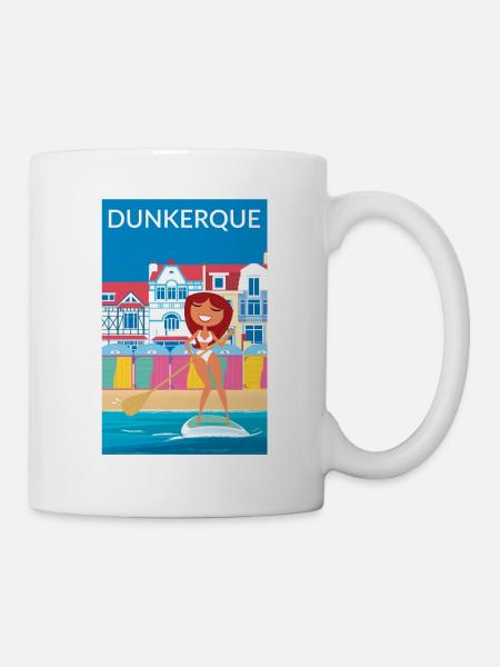 DUNKERQUE PADDLE - Tasse - Weiß