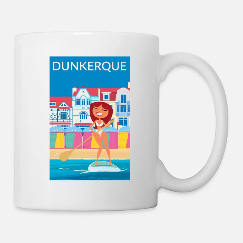 DUNKERQUE PADDLE - Tasse - Weiß