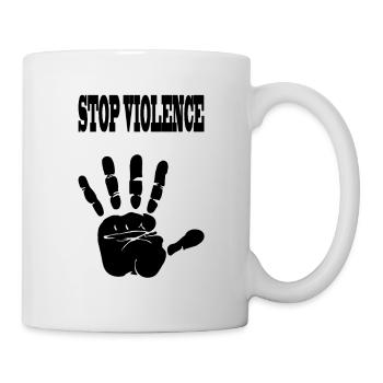Stop the violence - Mug - white - Right