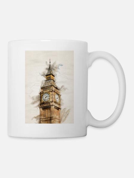 Londres Big Ben - Mug blanc - blanc