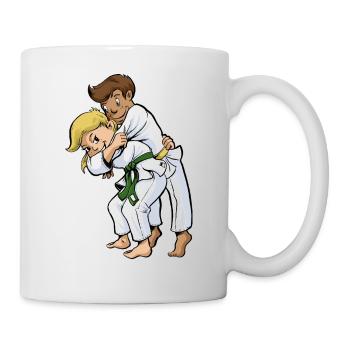 Children's judo - Mug - white - Right