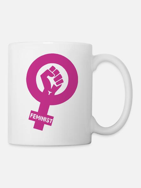 Feministin - Feministin - Tasse - Weiß