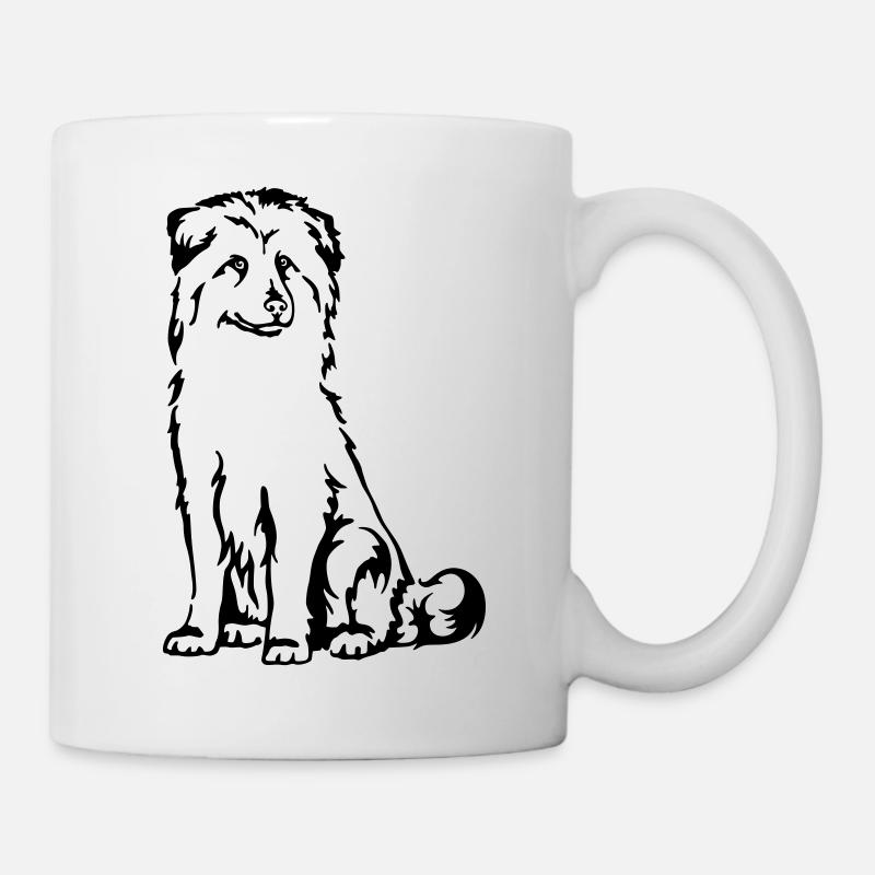 Berger des Pyrénées - Mug blanc - blanc