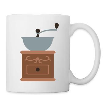 coffee grinder - Mug - white - Right