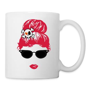 Red Summer Doe - Tasse - Weiß - Rechts