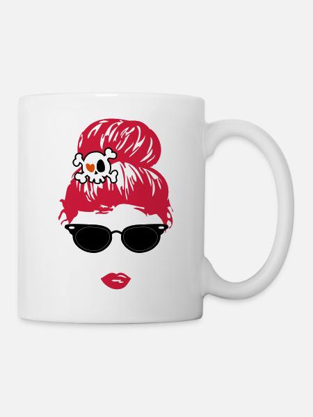 Red Summer Doe - Mug - white