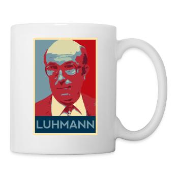 Niklas Luhmann systems theory - Mug - white - Right