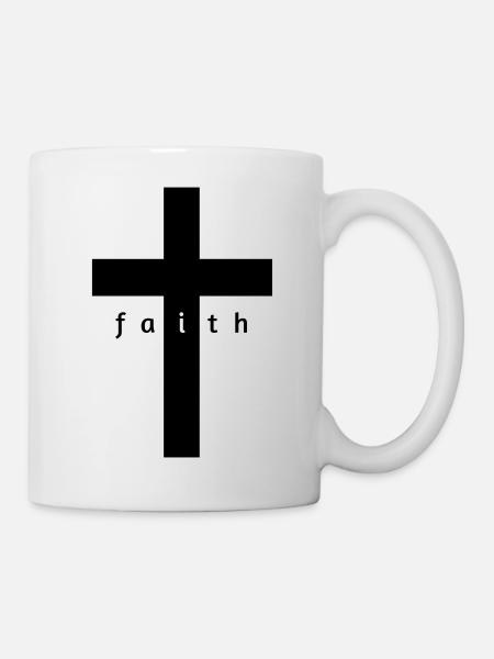 Conception de cadeaux de croyance croisée - Mug blanc - blanc