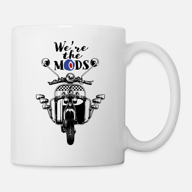 Nous sommes les mods - Scooter Boys - Mug blanc - blanc