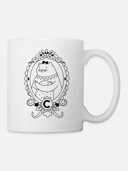 C is for Cats Katzen - Tasse - Weiß