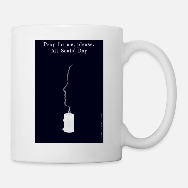 TOUTES LES ÂMES - PRIEZ POUR MOI - Mug blanc - blanc