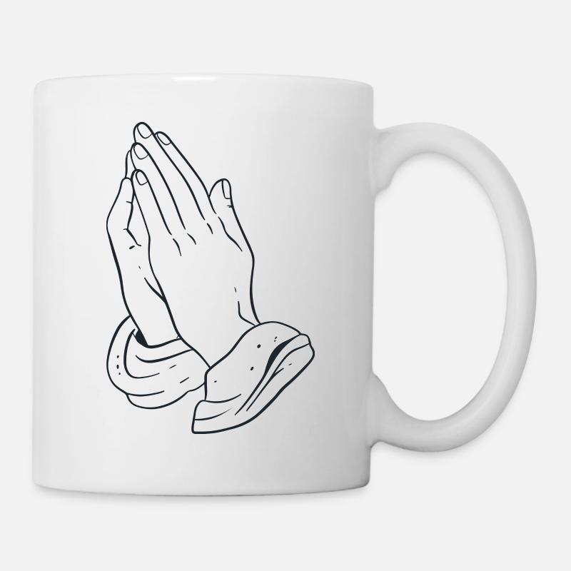pray pray - Mug - white