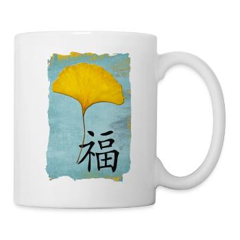 Ginkgo Feng Shui Design Happiness 1.0 - Mug - white - Right