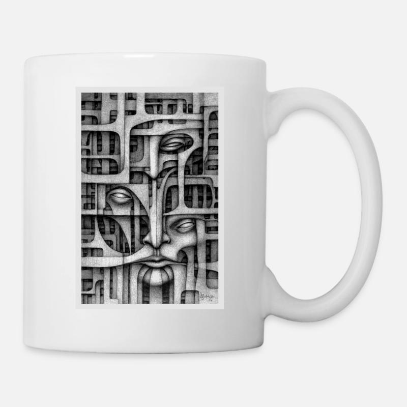 Persönlichkeiten - verschiedene Persönlichkeiten - Tasse - Weiß