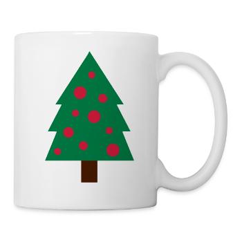 Christmas Tree / Christmas Tree / Tannenbaum - Mug - white - Right