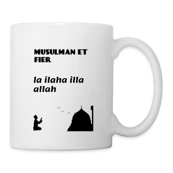 Prière islamique Islam Foi Ramadan musulman - Mug blanc - blanc - Droite