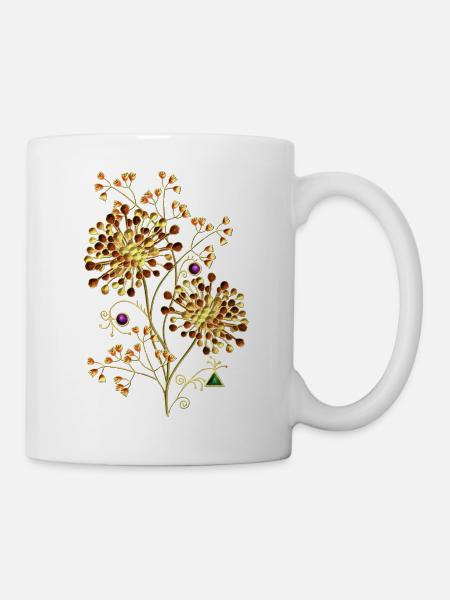 Flowers - Mug - white