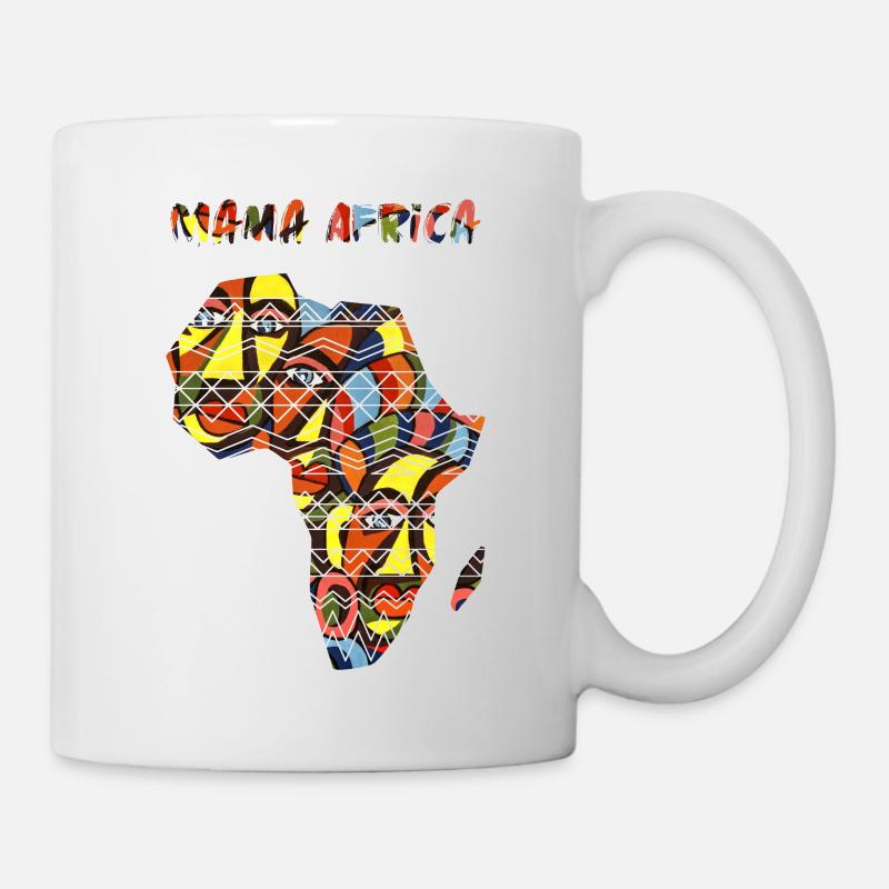 Mama Afrique - Mug blanc - blanc