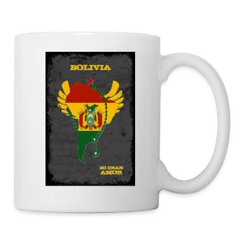 Bolivien - Tasse - Weiß - Rechts