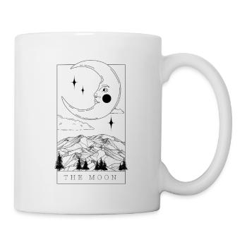 MAGIC | Carte de tarot La Lune - Mug blanc - blanc - Droite