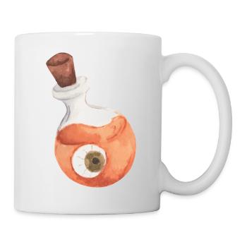 Chat, chat, animal, animal de compagnie, animal de compagnie, amour, cadeau, Ges - Mug blanc - blanc - Droite