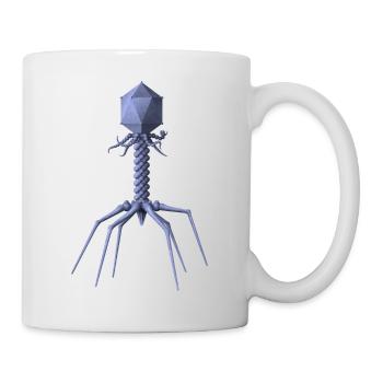 Phage - Mug blanc - blanc - Droite