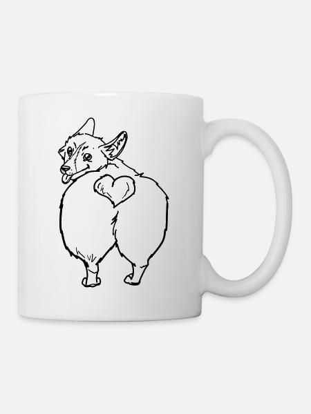 Hundi - Mug blanc - blanc