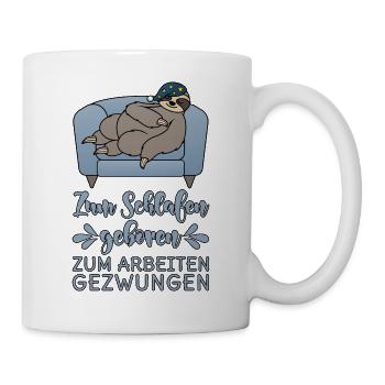 zum-schlafen-geboren - Tasse - Weiß - Rechts