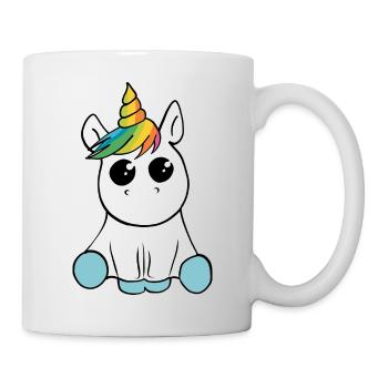 licorne - Mug blanc - blanc - Droite