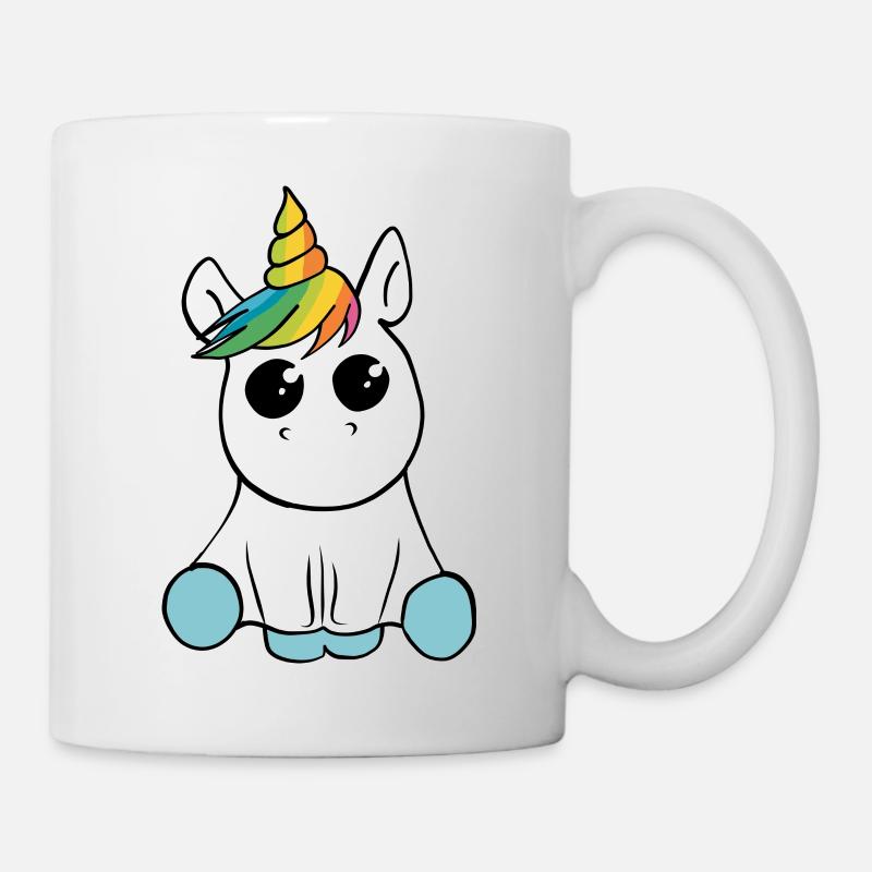 Einhorn - Tasse - Weiß