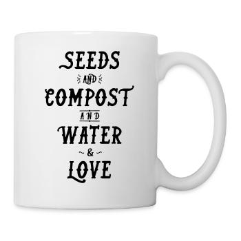Seeds and Love - Mug - white - Right