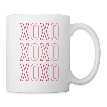 XOXO - Mug blanc - blanc - Droite