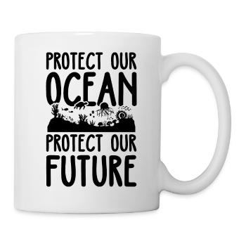 Ocean Protection - Mug - white - Right