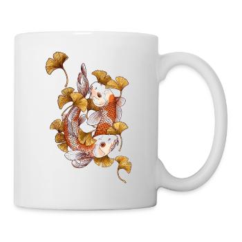 Koi - Tasse - Weiß - Rechts